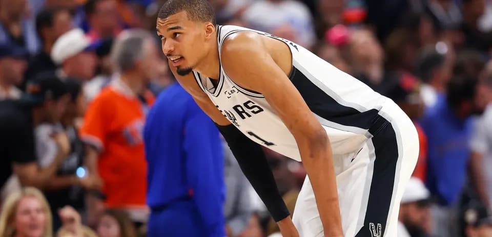 Basketball player in action during a game