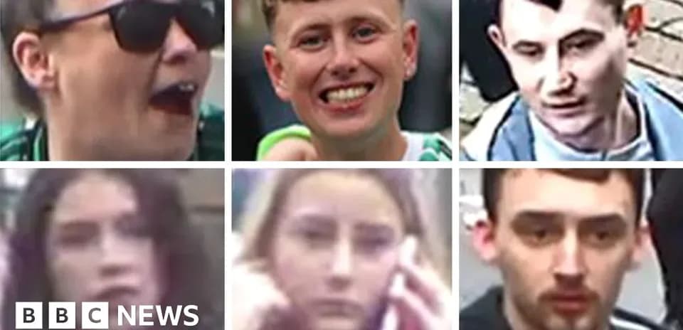 Collage of individuals captured in various expressions
