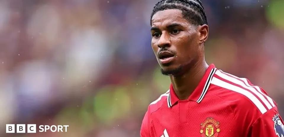 Manchester United player during match at stadium