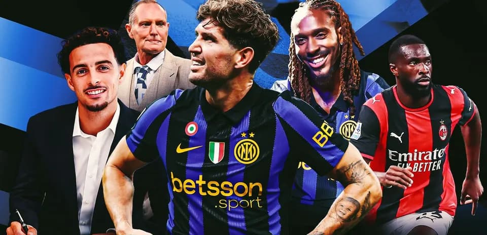 Inter Milan players and staff in promotional image