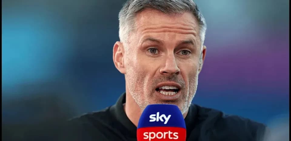 Analyst speaking into microphone during broadcast