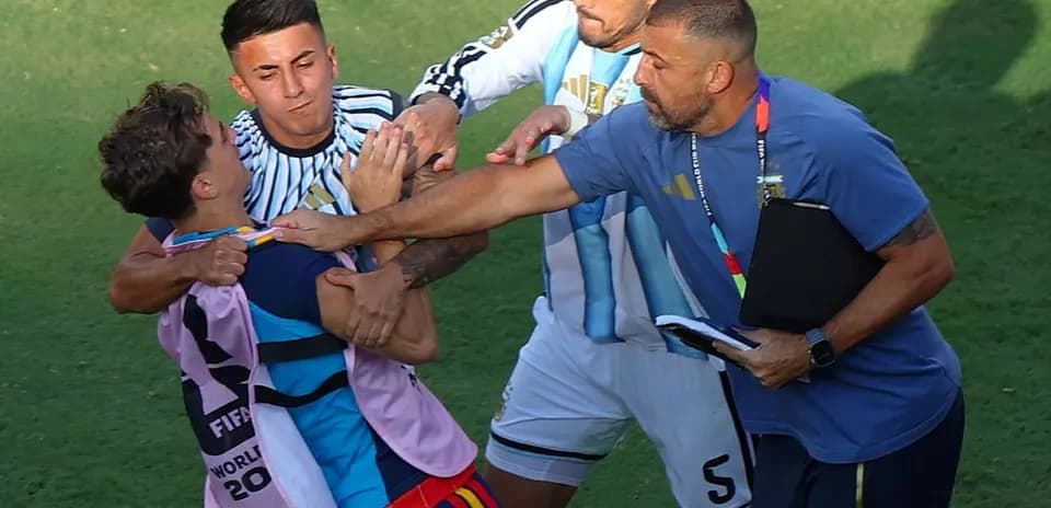 Players and staff involved in on-field confrontation