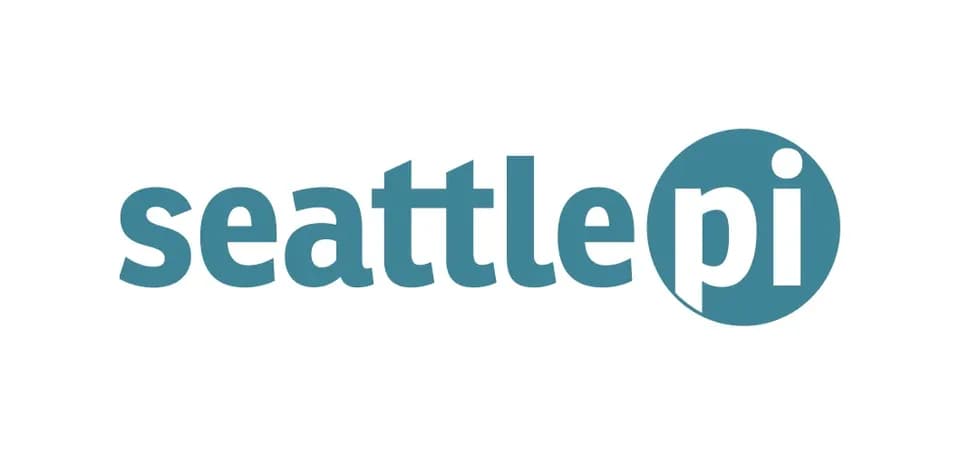 Seattle PI logo in teal color