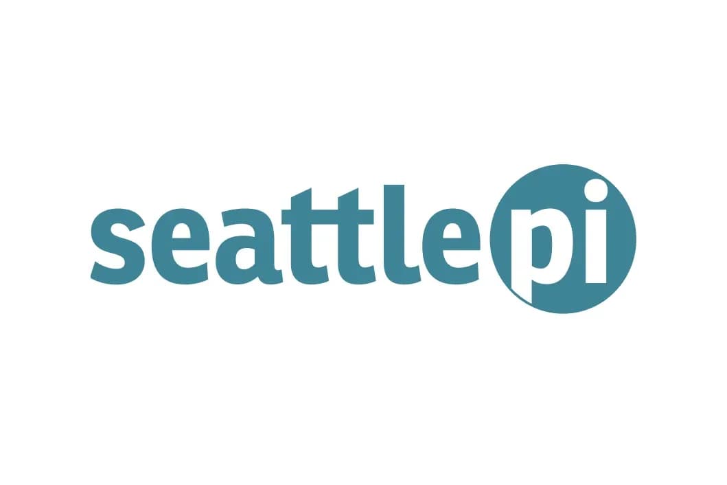 Seattle PI logo in teal color