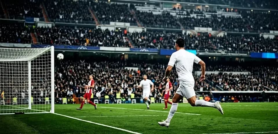 Futbol o'yinida to'p darvozaga yo'l olmoqda