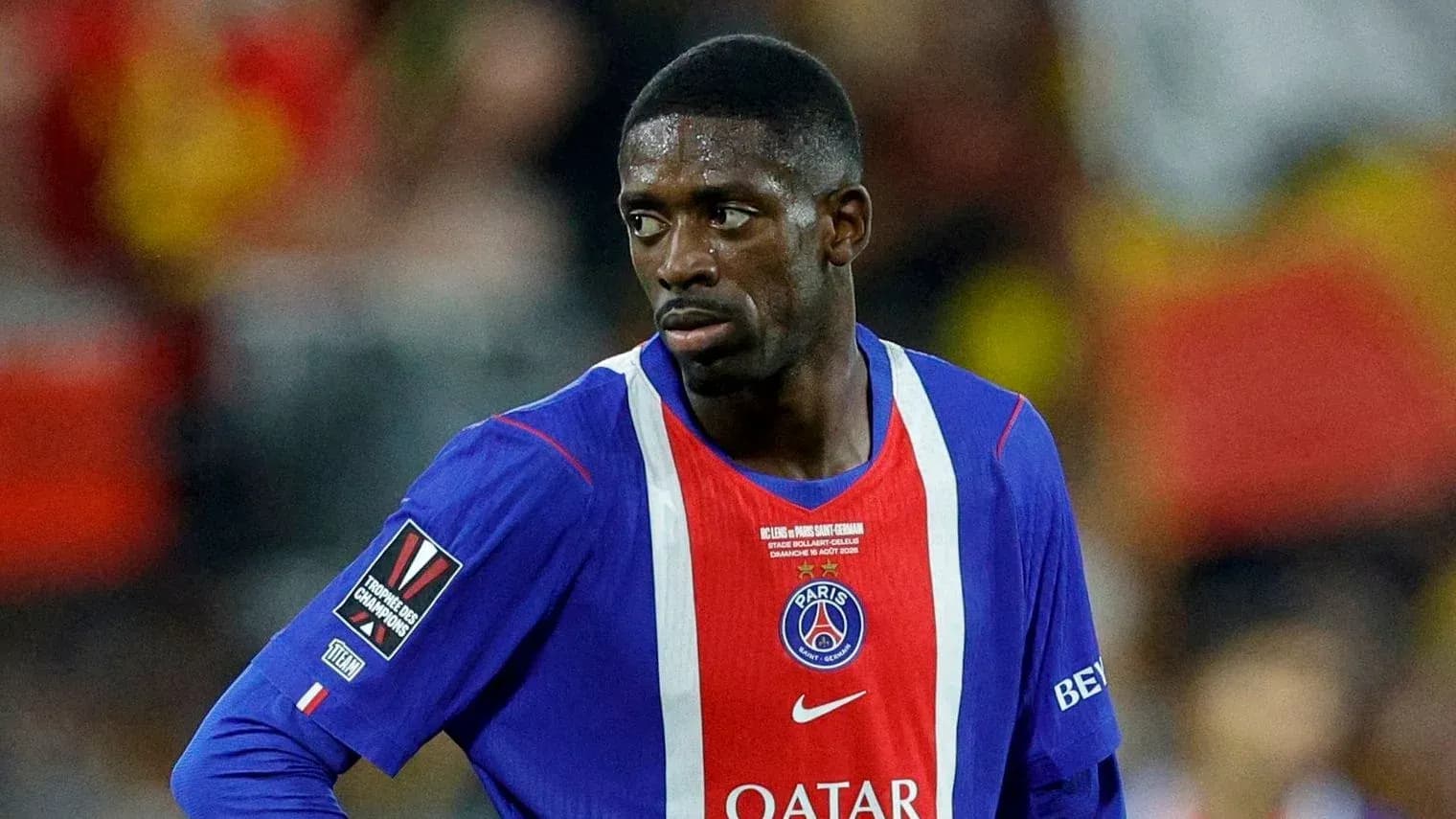 Futbolchi PSG formasida o'yinda qatnashmoqda