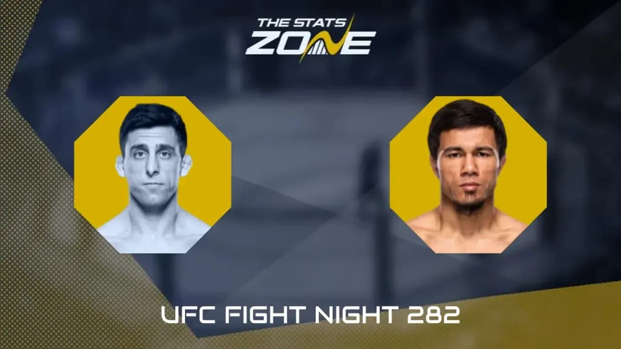 UFC Fight Night 282 fighter profiles side by side
