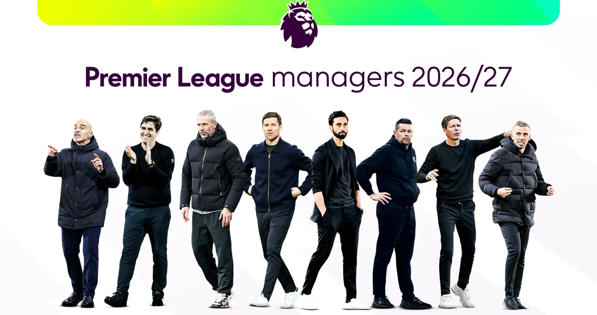 Premier League managers for the 2026/27 season