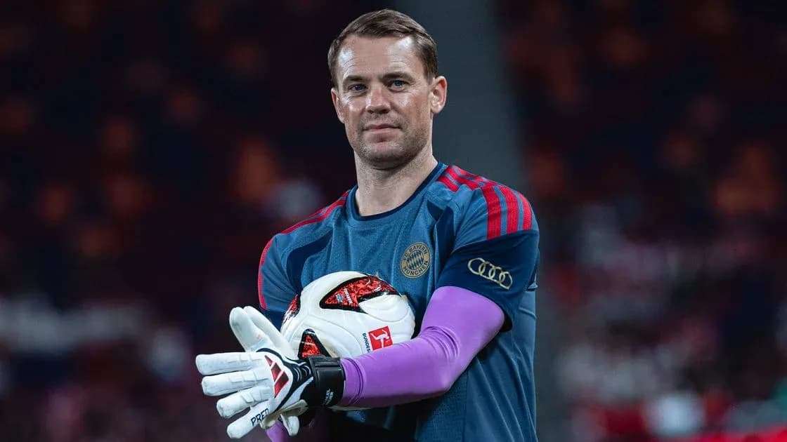 Goalkeeper holding ball before match kickoff