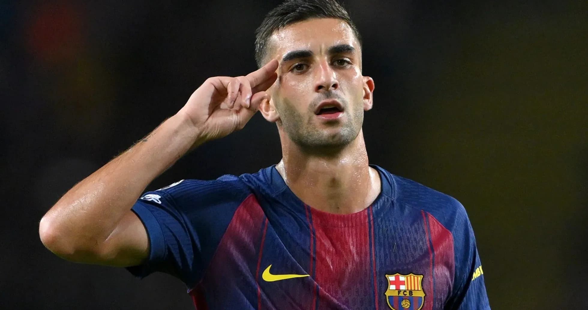 Futbolchi saluting after scoring a goal