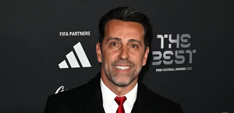 Man in suit at FIFA Football Awards 2023