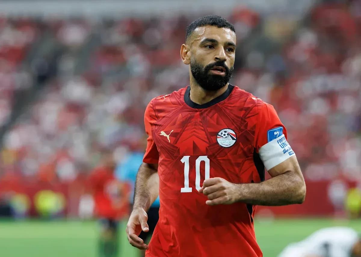 Futbolchi Misr formasi bilan o'yinda