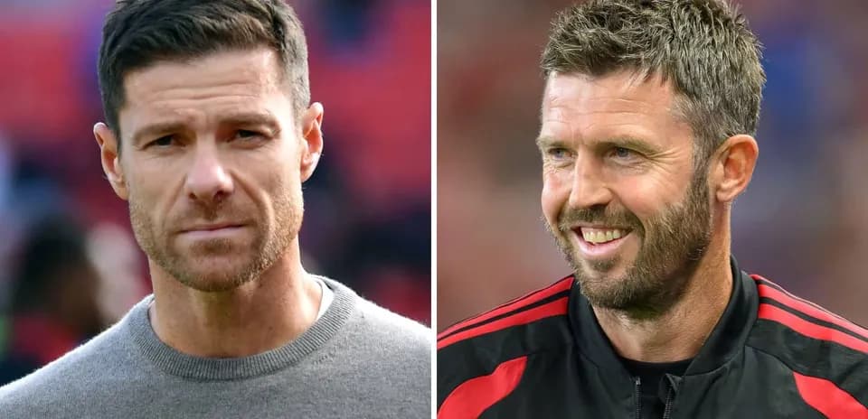 Two football coaches in different outfits during event