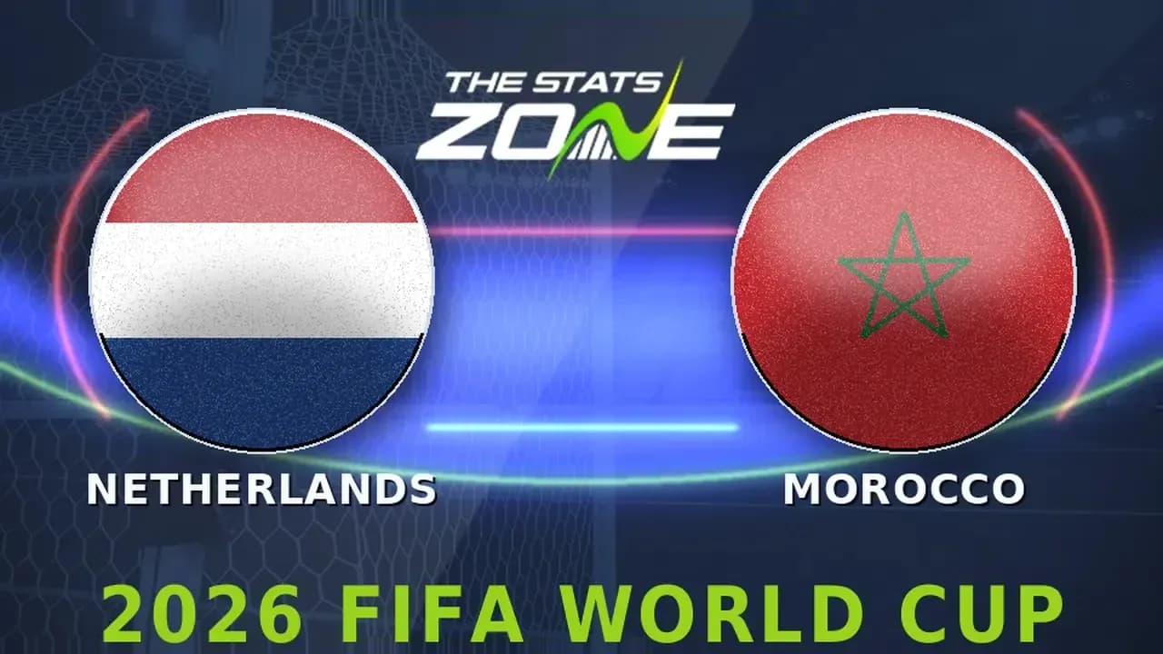 Netherlands vs Morocco, 2026 FIFA World Cup matchup