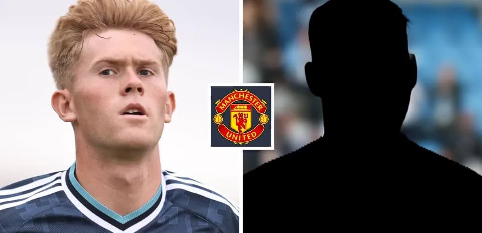 Futbolchi Manchester United formasida ko'rinmoqda
