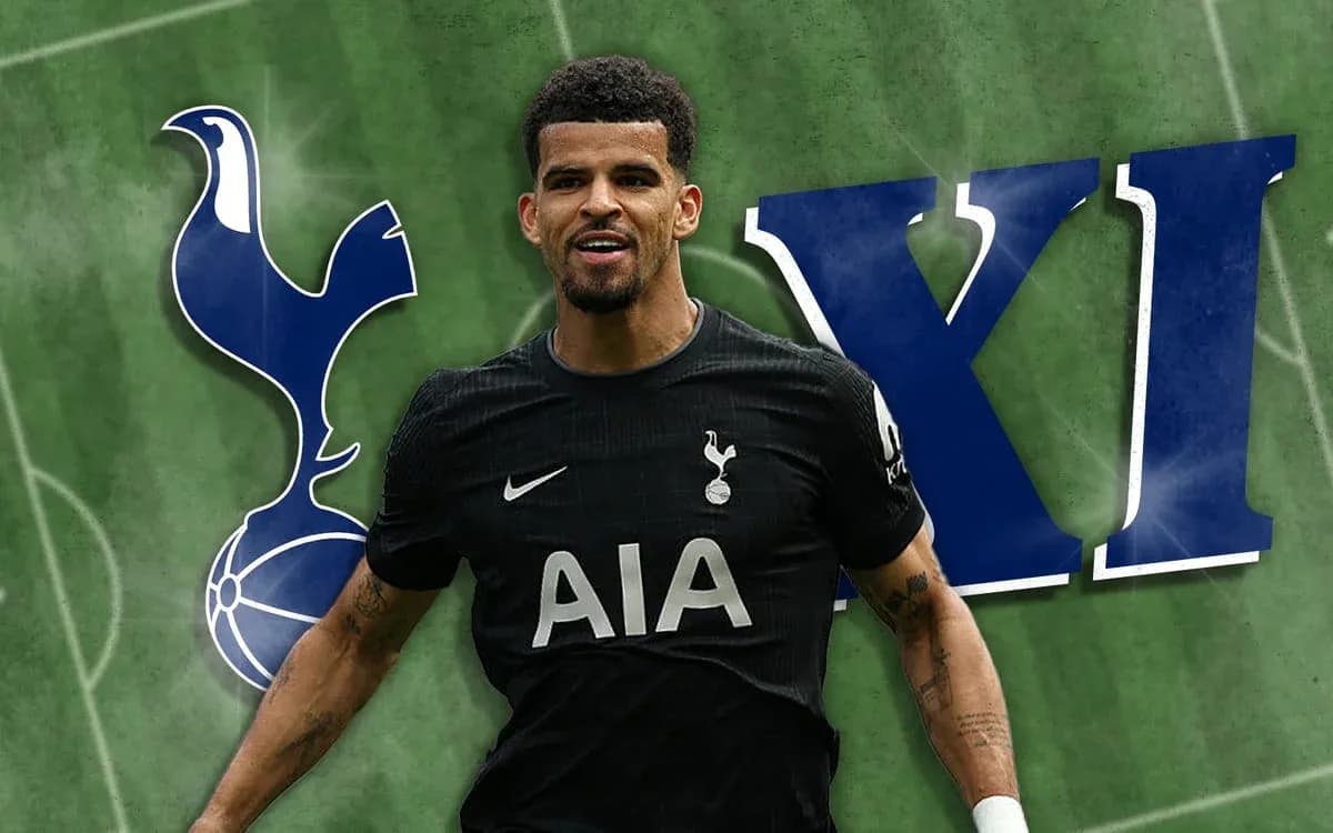 Futbolchi Tottenham formasida, raqami VI ko'rsatilgan