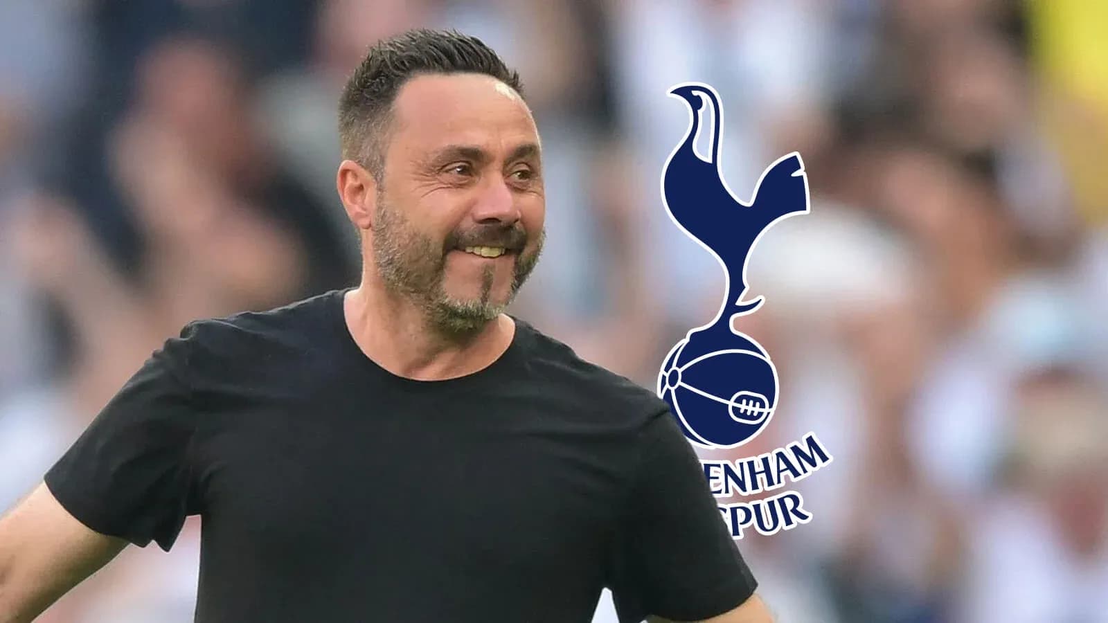 Trener Tottenham Hotspur maydoni atrofida kulib yurmoqda