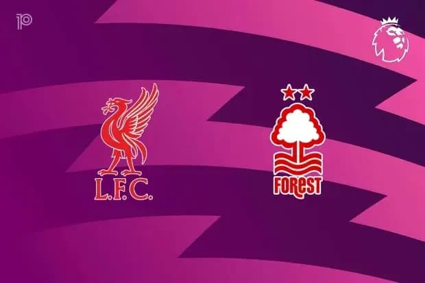 Liverpool and Nottingham Forest team logos