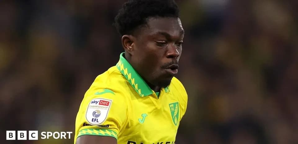 Futbolchi maydonda harakatda, Norwich formasida