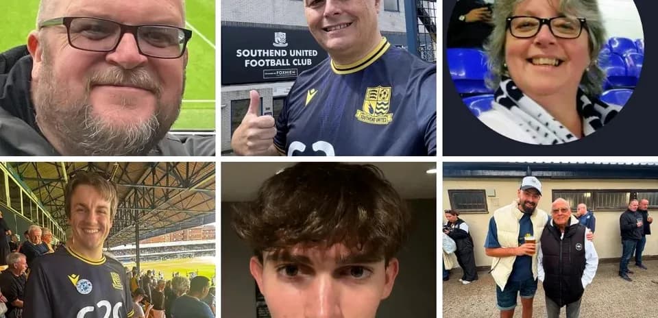 Fans at Southend United Football Club event