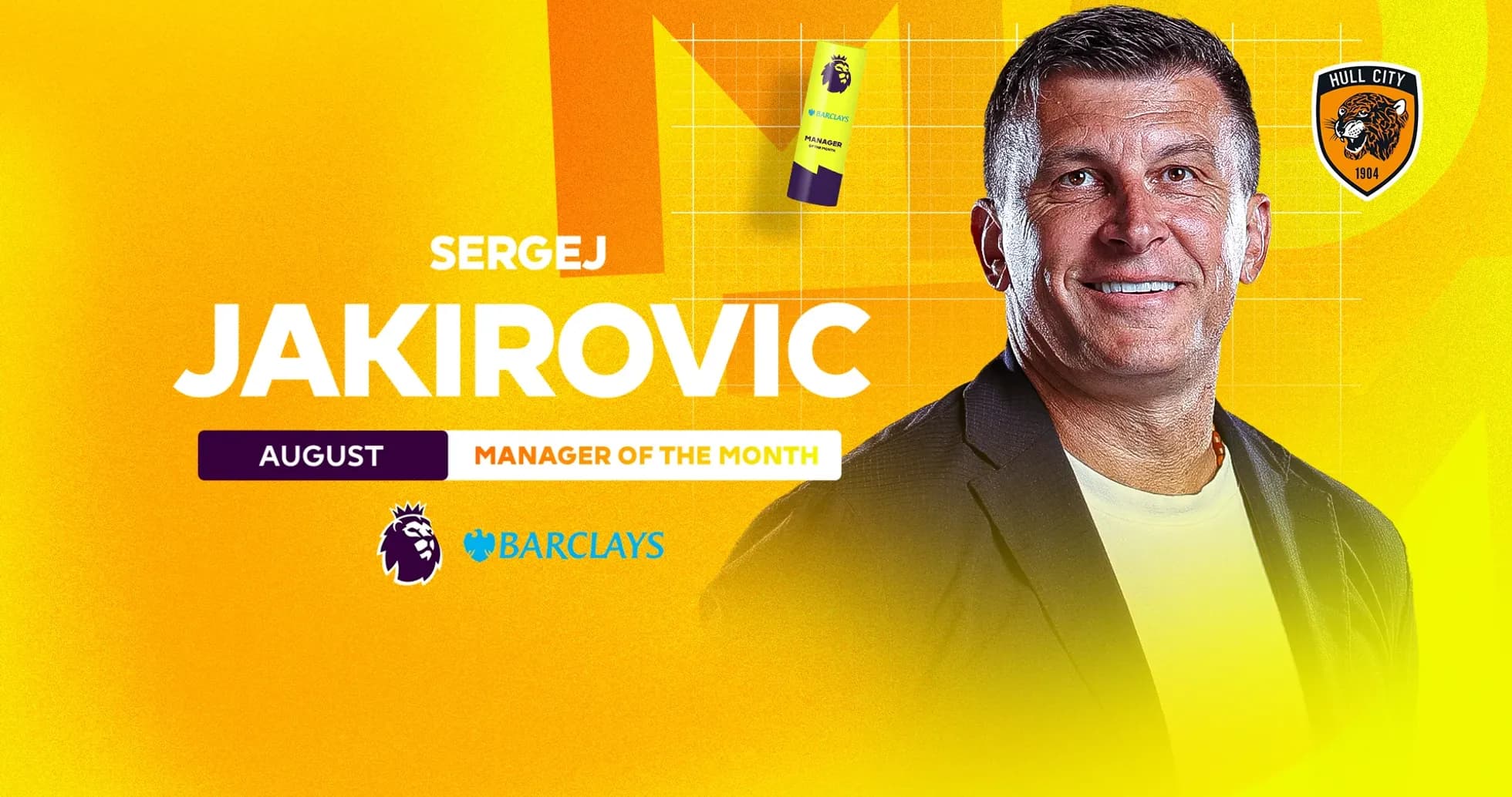 Sergej Jakirovic named Manager of the Month for August