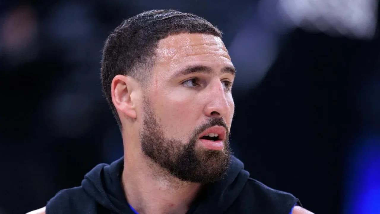 Basketball player during game warm-up session