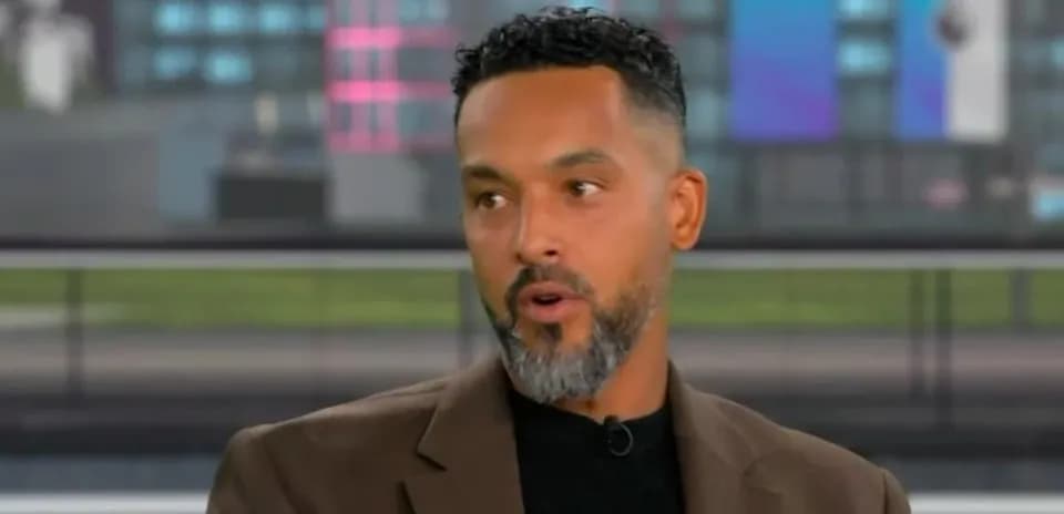 Analyst speaking during a sports discussion segment