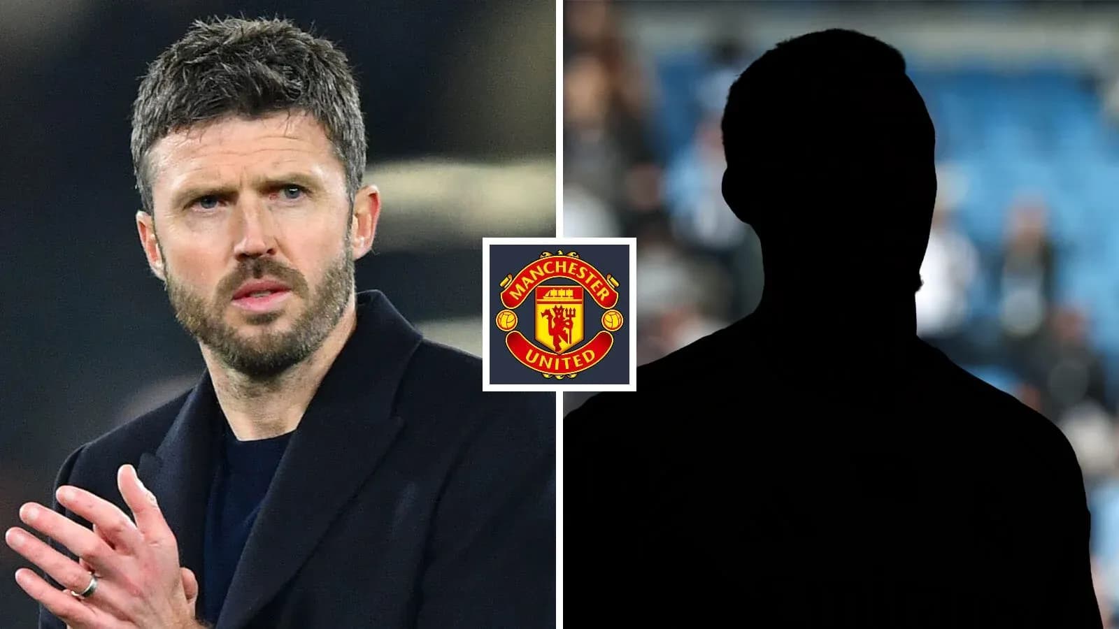 Manchester United coach with silhouette of player
