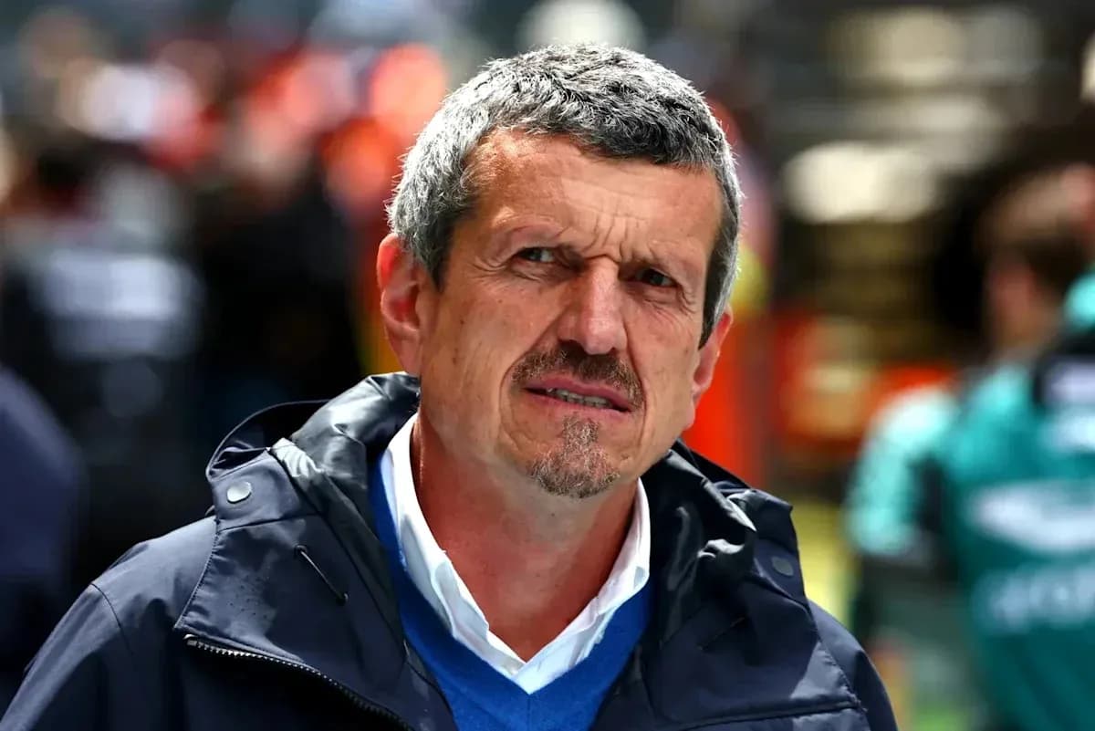 Team principal in pit lane during race event