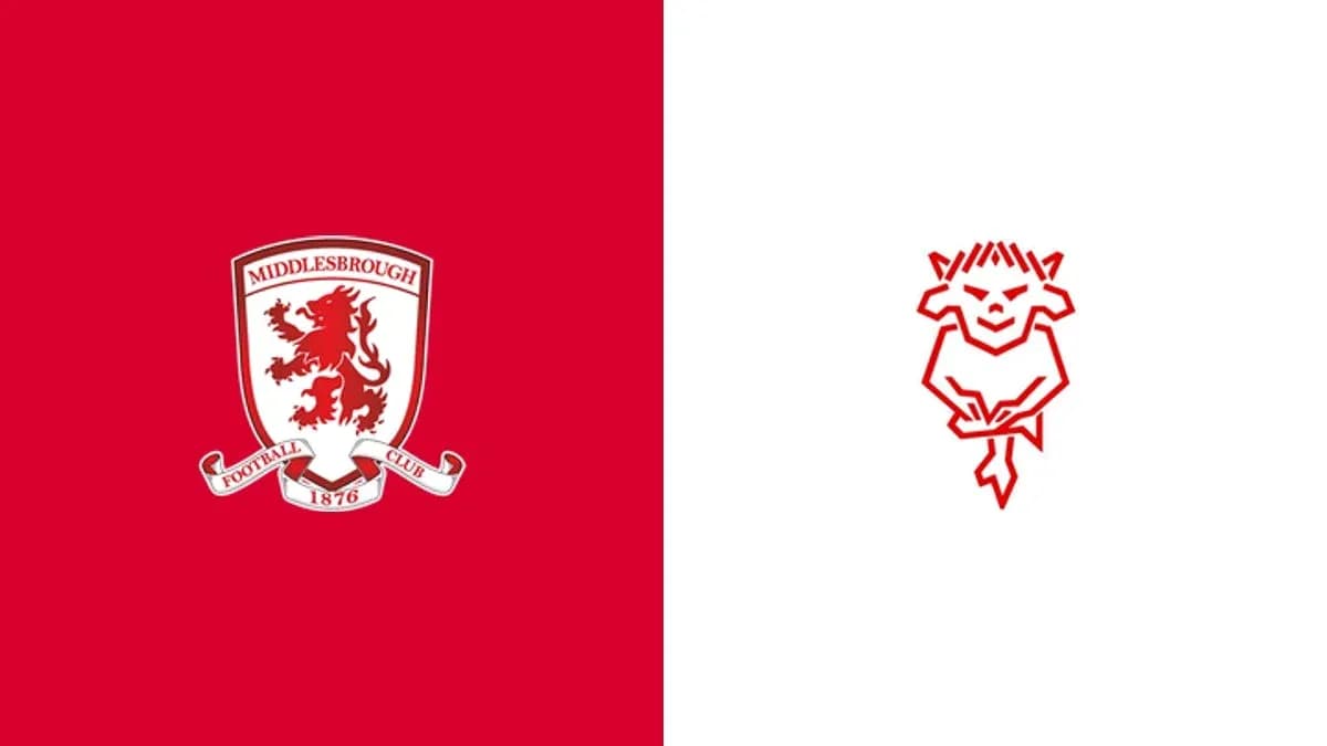 Middlesbrough FC and rival club logos