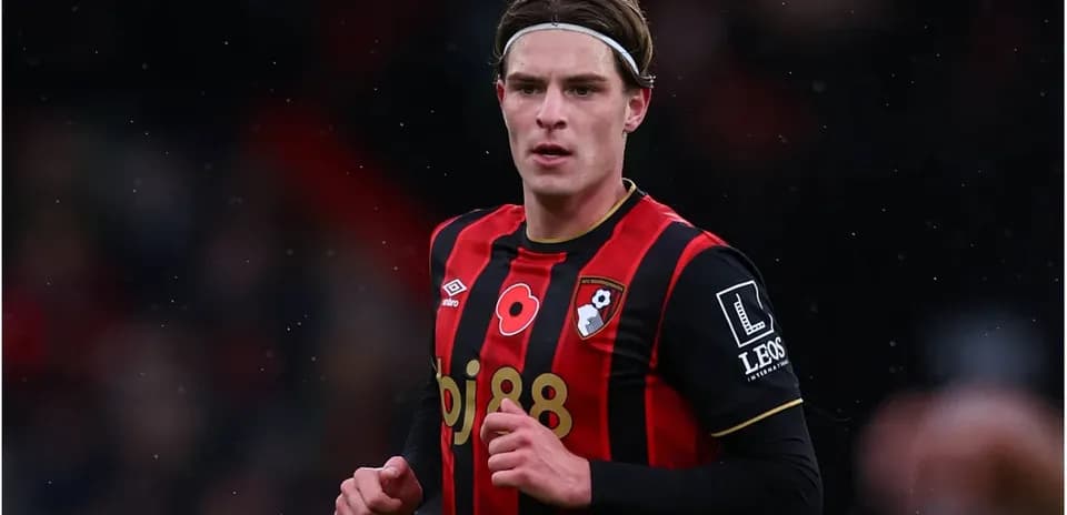 AFC Bournemouth player running on the pitch
