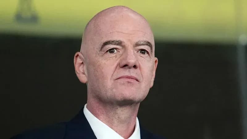 FIFA president attending an event