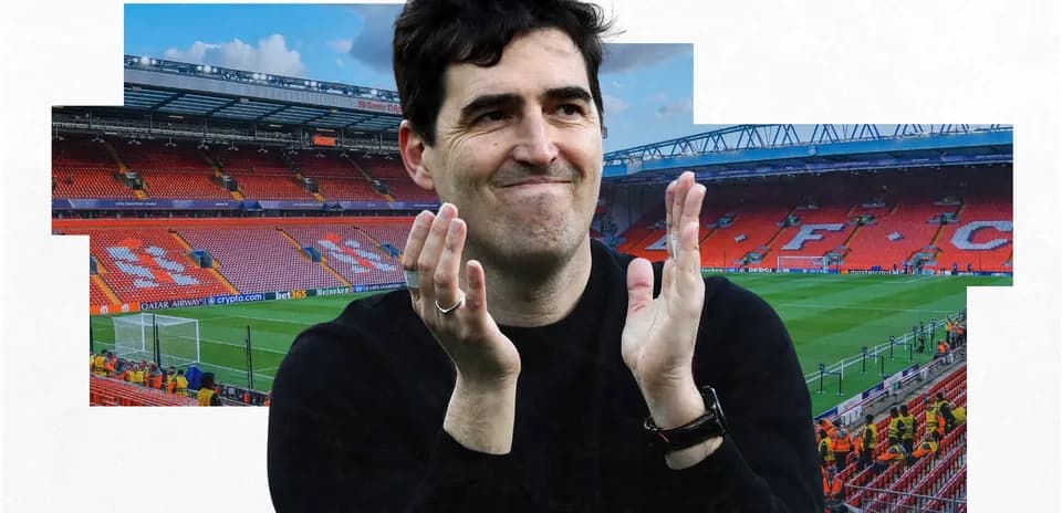 Coach clapping in empty stadium after match