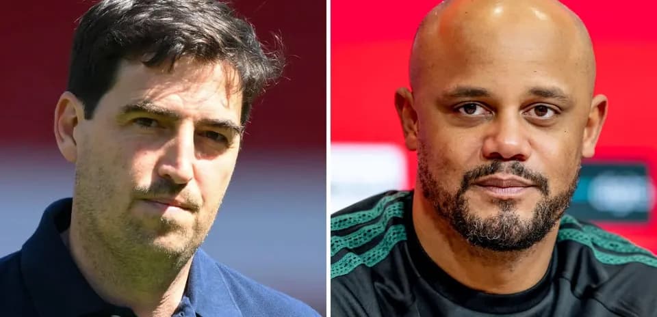 Two football coaches in separate portraits