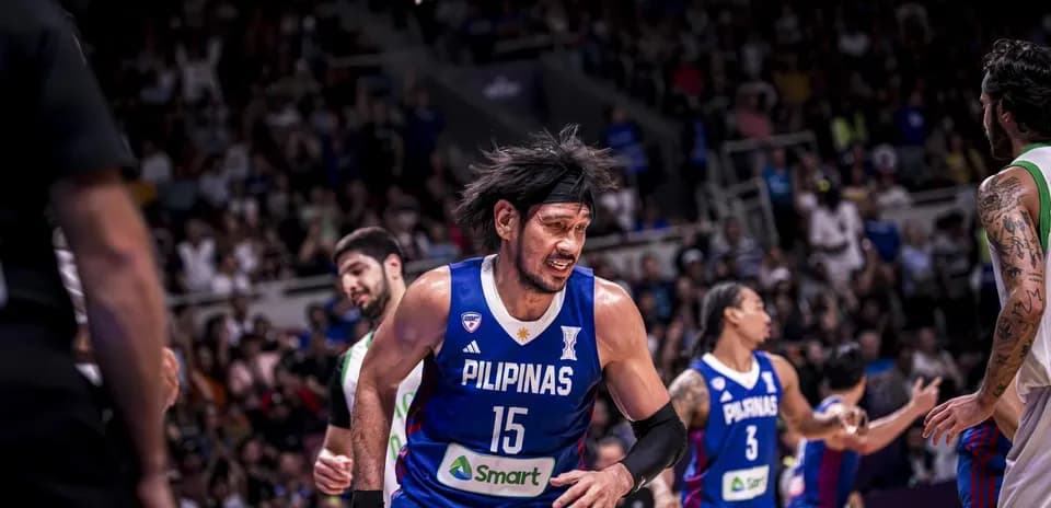 Basketball player in blue jersey during match