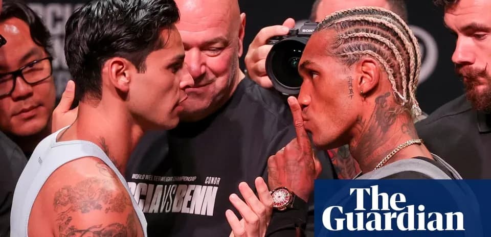 Boxers facing off at weigh-in event