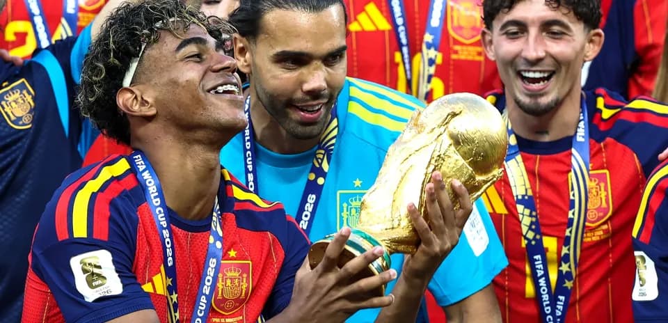 Ispaniya futbol jamoasi 2026 Jahon Kubogini qo'lga kiritmoqda