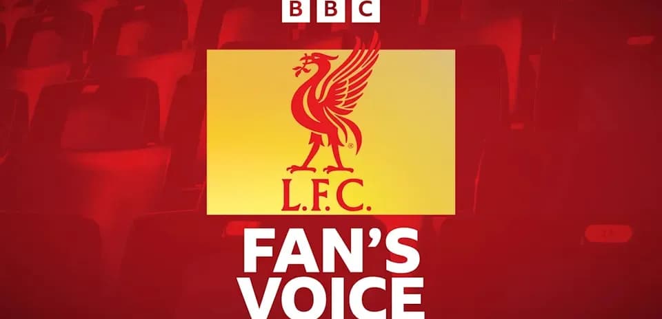 Liverpool FC logo with 'Fan's Voice' text