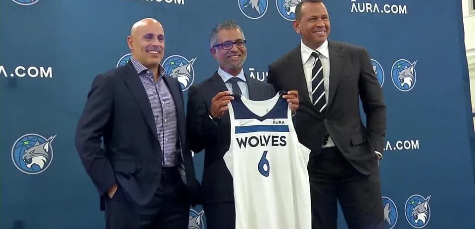 Press conference with new Timberwolves jersey unveiling