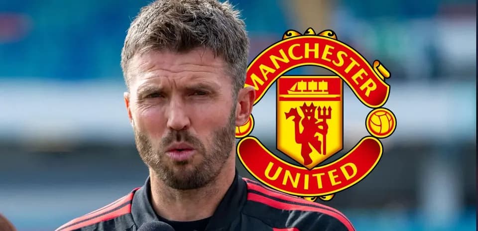 Manchester United coach speaking at press event