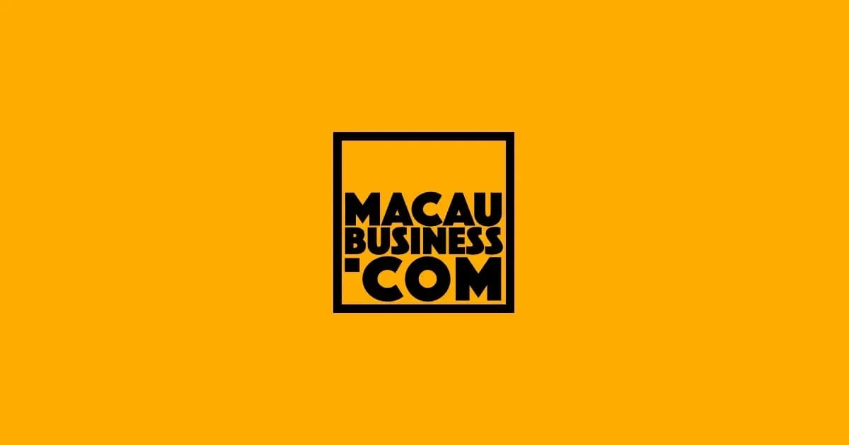 Macau Business logo on orange background Macau Business logo on orange background