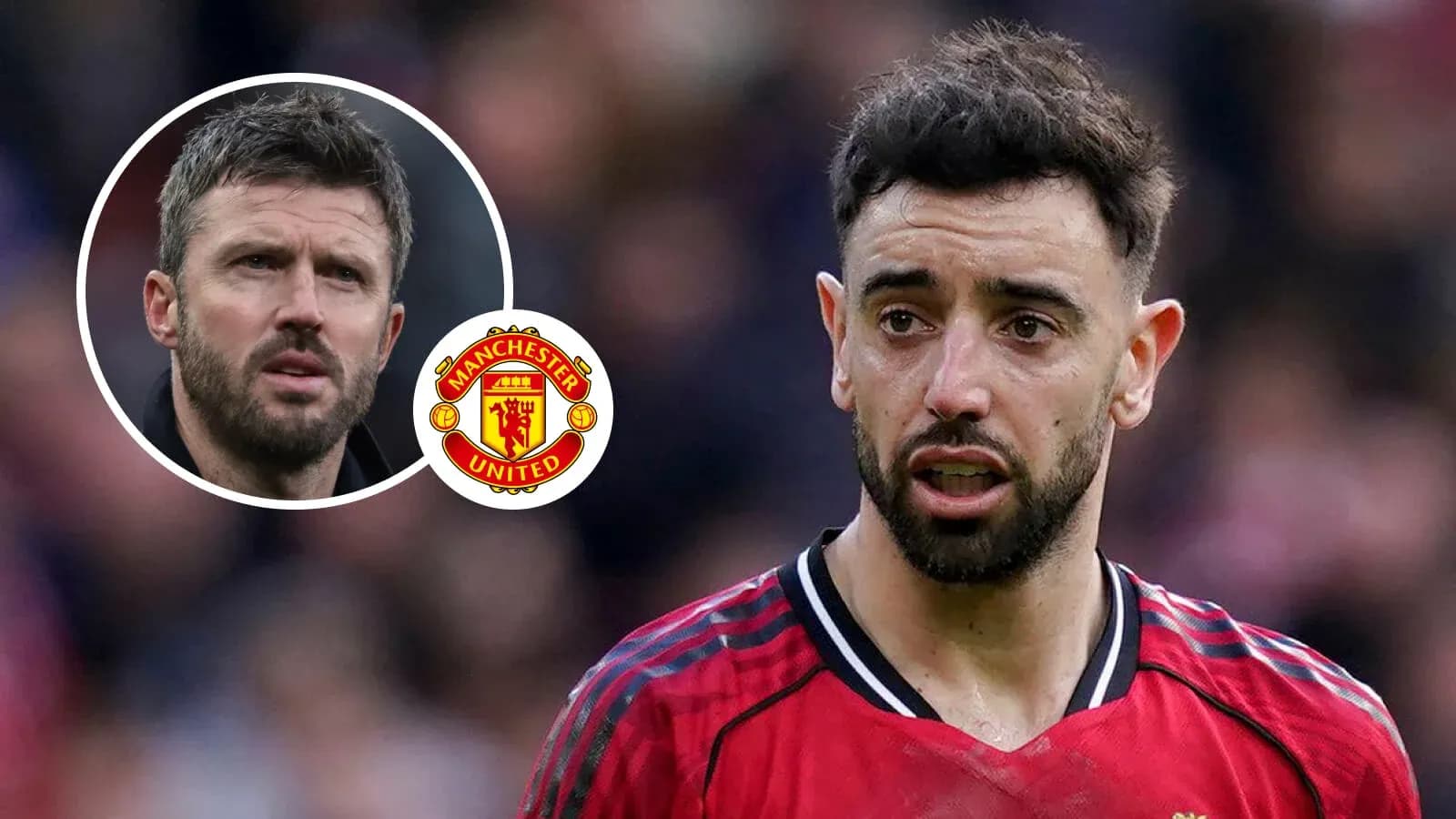 Bruno Fernandes in Manchester United jersey during match Bruno Fernandes in Manchester United jersey during match