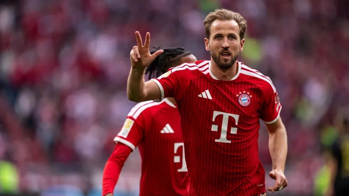 Bayern Munich player celebrating a goal Bayern Munich player celebrating a goal