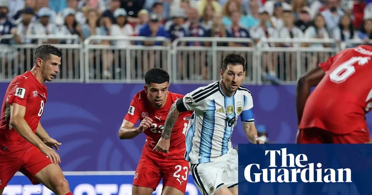 Lionel Messi dribbling past defenders during match Lionel Messi dribbling past defenders during match