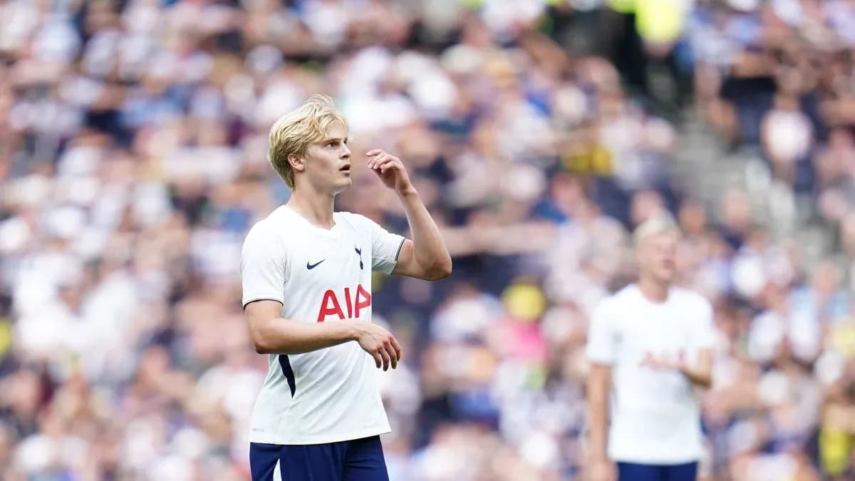 Tottenham player on the pitch during match Tottenham player on the pitch during match