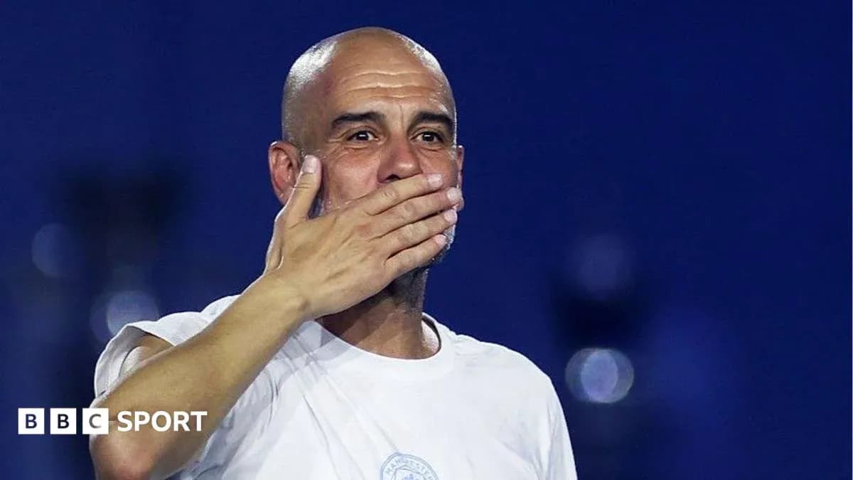 Bald coach gesturing with hand after match Bald coach gesturing with hand after match