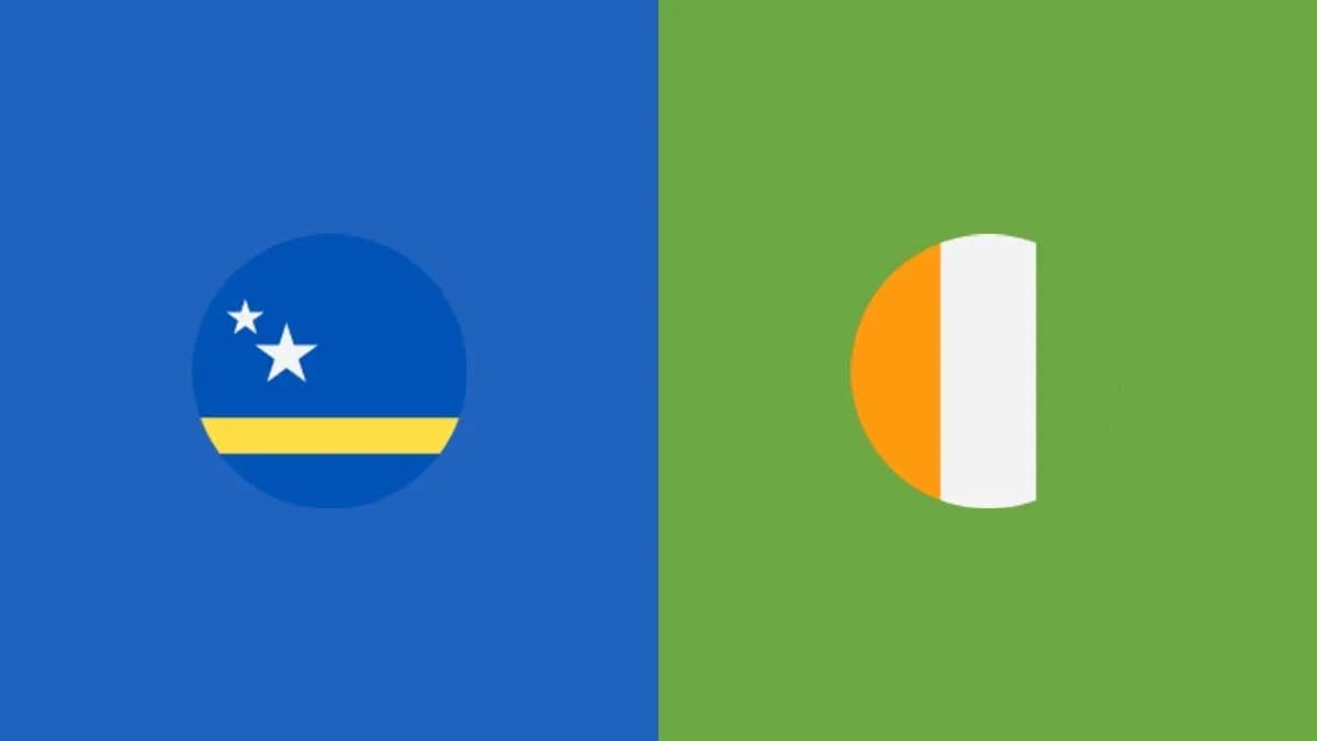 Flags of Curaçao and Ivory Coast side by side Flags of Curaçao and Ivory Coast side by side