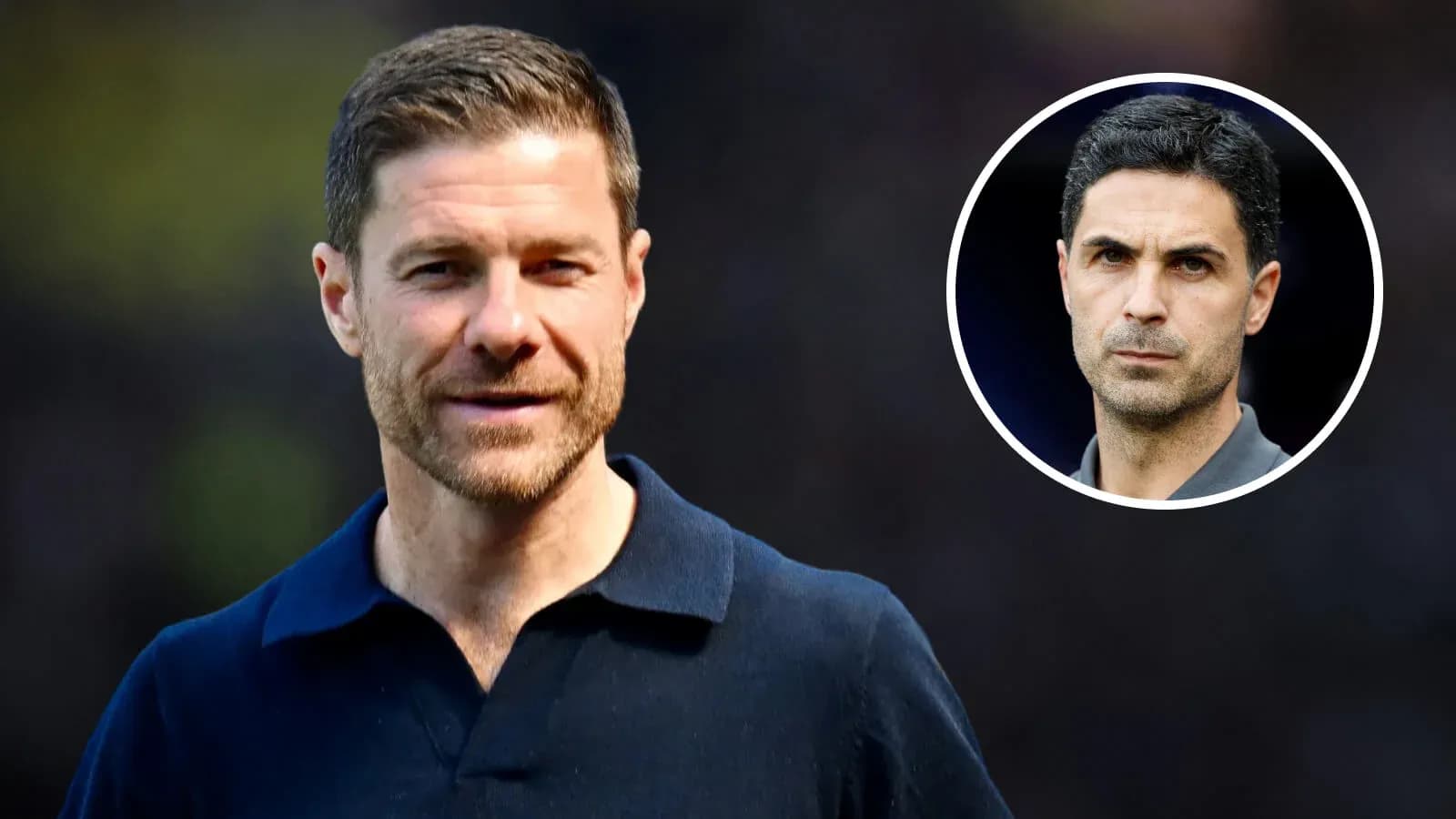 Two football coaches in separate frames Two football coaches in separate frames