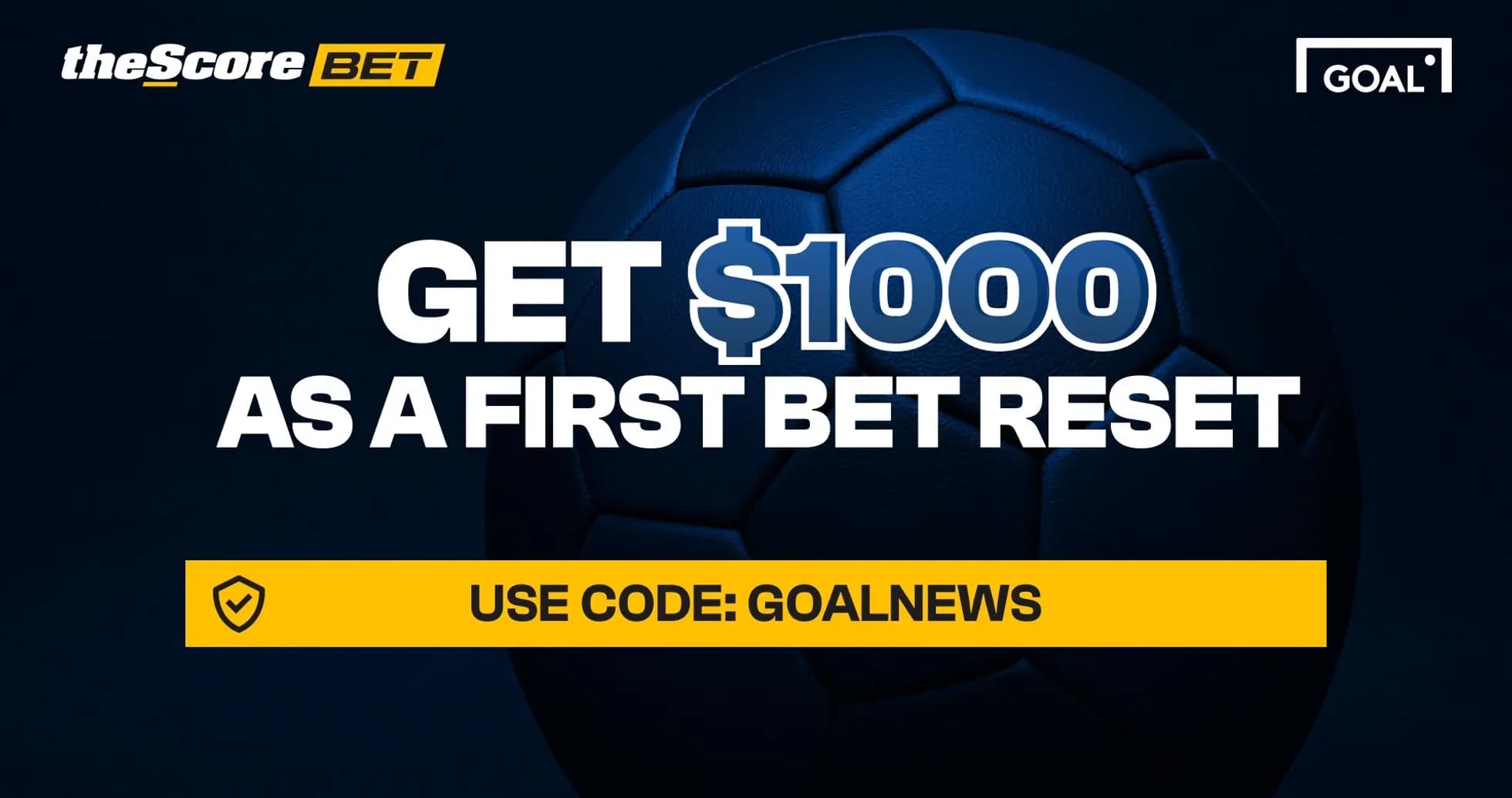 Soccer ball with betting promotion details Soccer ball with betting promotion details