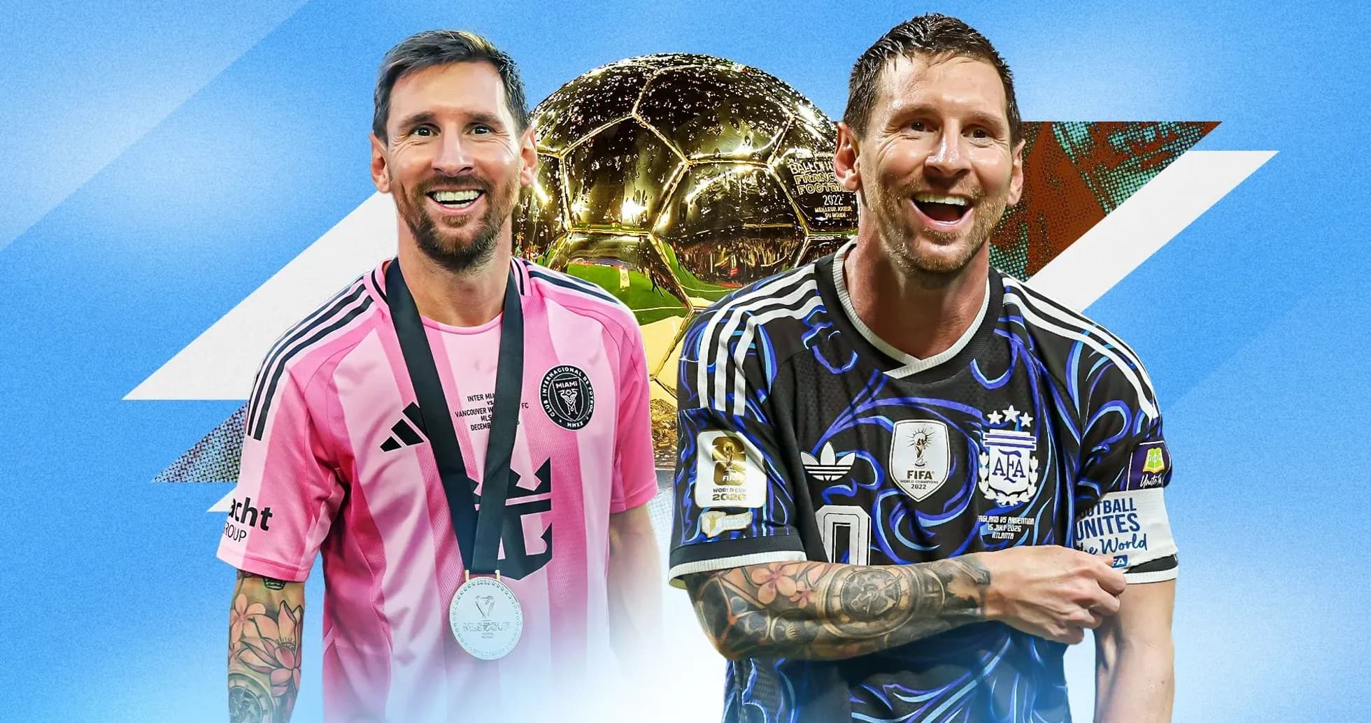 Lionel Messi posing with Ballon d'Or trophy Lionel Messi posing with Ballon d'Or trophy